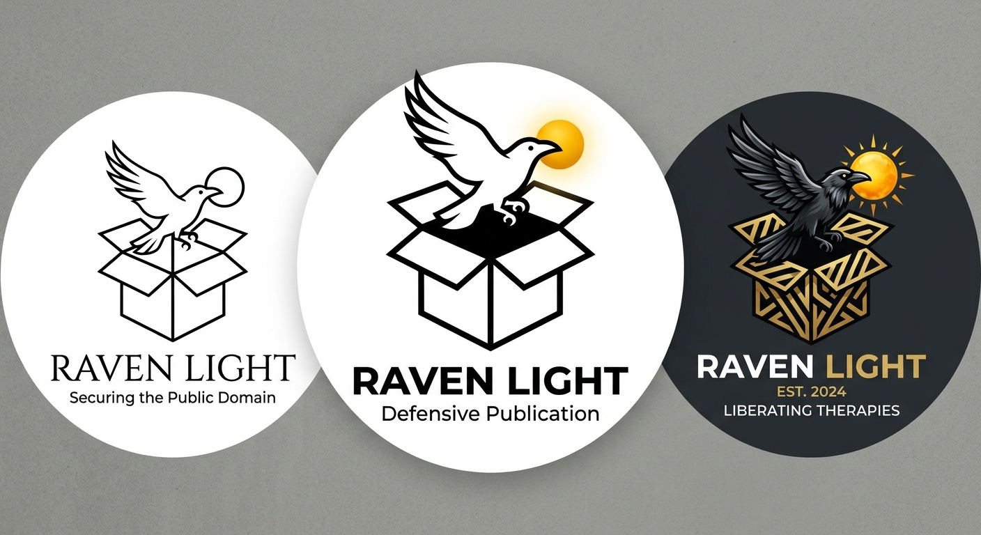 Raven Light Concept Logo